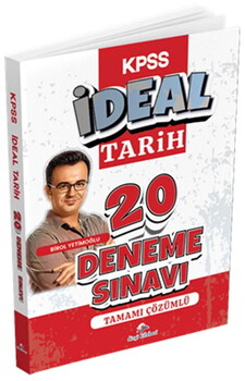  Dizgi Kitap 2026 KPSS İdeal Tarih Tamamı Çözümlü 20 Deneme Sınavı