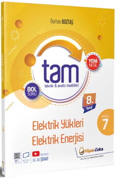  Hiper Zeka Yayınları 8. Sınıf Tam Fen Bilimleri 7 - Elektrik Yükleri