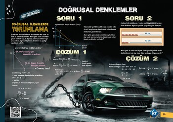  KR Akademi 8. Sınıf LGS Matematik Poster Notlar