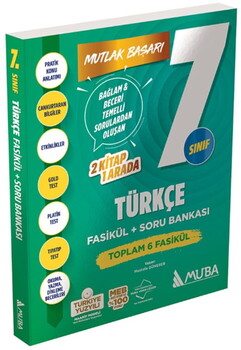 Muba Yayınları 7. Sınıf Türkçe Fasikül ve Soru Bankası