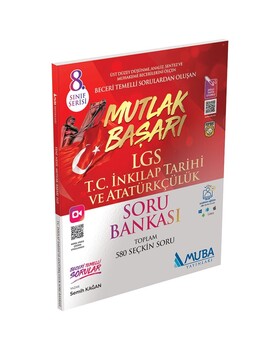  Muba Yayınları 8. Sınıf LGS T .C. İnkılap Tarihi ve Atatürkçülük Mutlak Başarı Soru Bankası