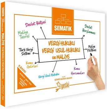  Yetki Yayınları Şematik Vergi Hukuku Vergi Usul Hukuku ve Maliye