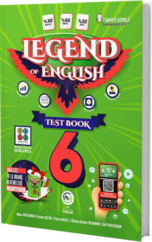  Av Yayınları 6. Sınıf Legend Of English Seri Test Book