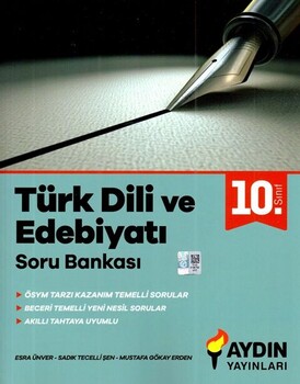  Aydın Yayınları 10. Sınıf Türk Dili ve Edebiyatı Soru Bankası