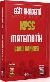  Eğit Akademi KPSS Matematik Atama Serisi Soru Bankası