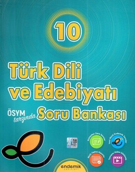  Endemik Yayınları 10. Sınıf Türk Dili ve Edebiyatı Soru Bankası