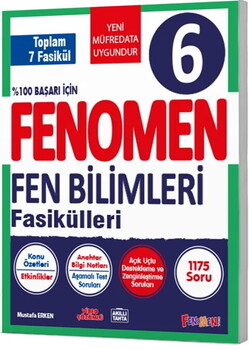  Fenomen Okul Yayınları 6. Sınıf Fen Bilimleri Fasikülleri