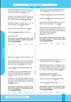  Feybe Yayınları TYT Türkçekolik Yeni Nesil Türkçe Soru Bankası