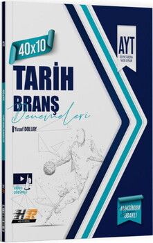  Hız ve Renk Yayınları AYT Tarih 40 x 10 Denemeleri