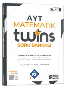  KR Akademi 2026 AYT Twins Matematik Soru Bankası