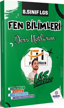  Kurul Yayıncılık 8. Sınıf LGS Sihirbazı Fen Bilimleri Ders Notlarım