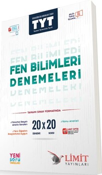  Limit Yayınları TYT Fen Bilimleri 20 x 20 Denemeleri