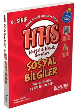  Muba Yayınları 6. Sınıf Sosyal Bilgiler Haftalık Hasat Soruları