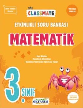  Okyanus Yayınları 3. Sınıf Matematik Classmate Etkinlikli Soru Bankası