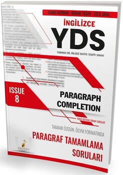 Pelikan Yayınları YDS İngilizce Paragraph Completion Issue 8