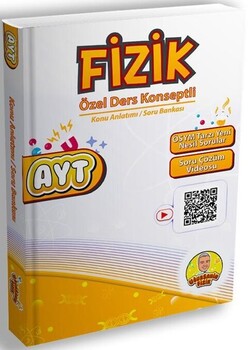  Uğur Şahin AYT Fizik Özel Ders Konseptli Konu Anlatımı Soru Bankası