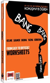  Yargı Yayınları A1 A2 B1 B2 Yaprak Testlerle Konuşmayı Öğren Bang Bang Worksheets