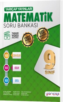  YarıÇap Yayınları 9. Sınıf Matematik Soru Bankası