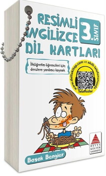  Delta Kültür 3. Sınıf Resimli İngilizce Dil Kartları