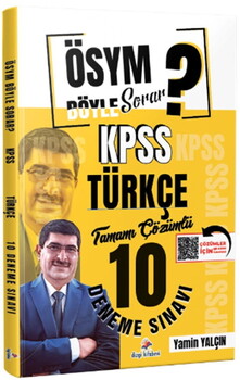  Dizgi Kitap ÖSYM Böyle Sorar 2026 KPSS Türkçe Tamamı PDF Çözümlü 10 Deneme Sınavı