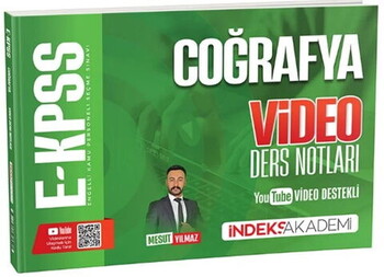  İndeks Akademi EKPSS Coğrafya Video Ders Notları