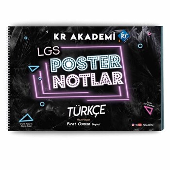  KR Akademi LGS Türkçe Poster Notları