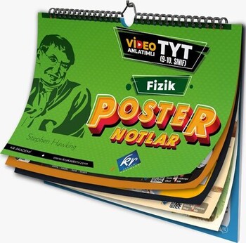  KR Akademi TYT Fizik Poster Notlar