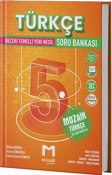  Mozaik Yayınları 5. Sınıf Türkçe Soru Bankası