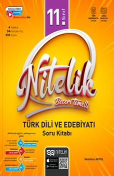 Nitelik Yayınlar 11. Sınıf Türk Dili ve Edebiyatı Beceri Temelli Soru Kitabı