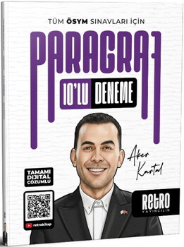  Retro Yayıncılık Tüm ÖSYM Sınavları İçin Paragraf 10 lu Deneme