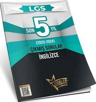  Liderler Karması 8. Sınıf LGS İngilizce Son 5 Yıl Çıkmış Sorular