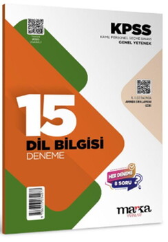  Marka Yayınları KPSS Dil Bilgisi 15 x 8 Deneme