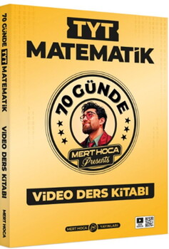  Mert Hoca 2026 70 Günde TYT Matematik Video Ders Kitabı