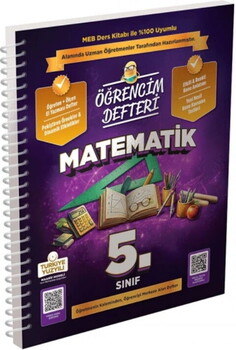 Murat Yayınları 5. Sınıf Matematik Öğrencim Defteri