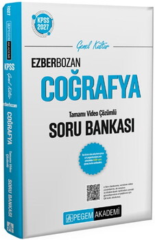 Pegem Yayınları 2027 KPSS Genel Kültür Ezberbozan Coğrafya Soru Bankası