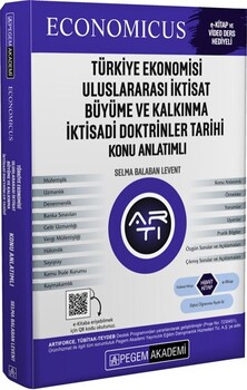  Pegem Yayınları KPSS A Grubu Economicus Türkiye Ekonomisi Uluslararası İktisat Büyüme ve Kalkınma İktisadi Doktrinler Tarihi Kon