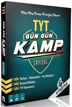  Strateji Yayınları TYT Sayısal Gün Gün Kamp Denemeleri