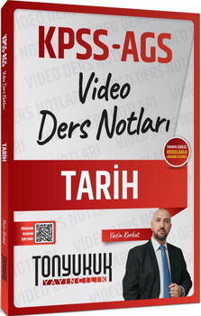 Tonyukuk Yayıncılık KPSS AGS Tarih Video Ders Notları