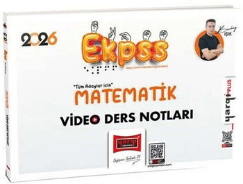  Yargı Yayınları 2026 EKPSS Tüm Adaylar İçin Matematik Video Ders Notları