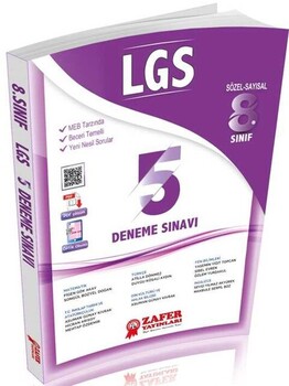  Zafer Yayınları 8. Sınıf LGS 5 li Deneme Sınavı