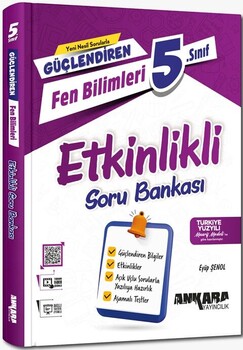  Ankara Yayıncılık 5. Sınıf Fen Bilimleri Güçlendiren Etkinlikli Soru Bankası