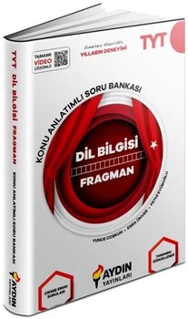  Aydın Yayınları TYT Dil Bilgisi Soru Bankası