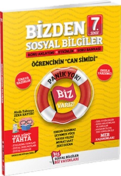  Biz Yayınları 7. Sınıf Sosyal Bilgiler Bizden Öğrencinin Can Simidi