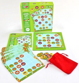  Dikkat Atölyesi Yayınları Level Up  3 - Orman Hayvanları Sudoku