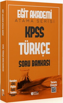 Eğit Akademi KPSS Türkçe Atama Serisi Soru Bankası