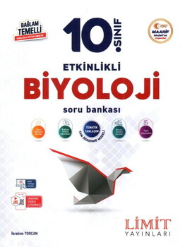 Limit Yayınları 10. Sınıf Biyoloji Etkinlikli Maarif Soru Bankası