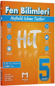  Mozaik Yayınları 5. Sınıf Fen Bilimleri HİT 32 Deneme