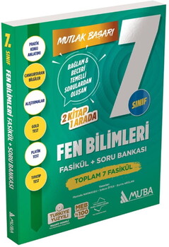 Muba Yayınları 7. Sınıf Fen Bilimleri Fasikül Soru Bankası