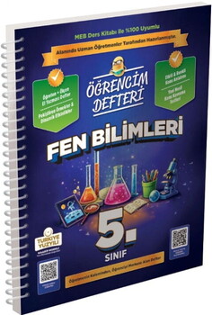 Murat Yayınları 5. Sınıf Fen Bilimleri Öğrencim Defteri