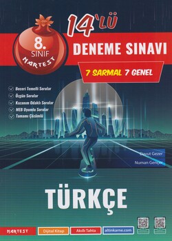  Nartest Yayınları 8. Sınıf Türkçe 14 lü Deneme Sınavı